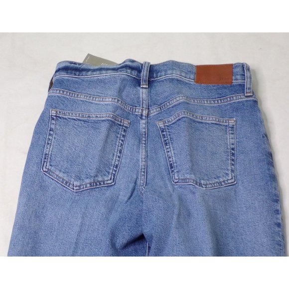 🆕 J CREW 11"  High-Rise 90's Classic Straight Jeans Size 27 BF691 NWT - Picture 9 of 10